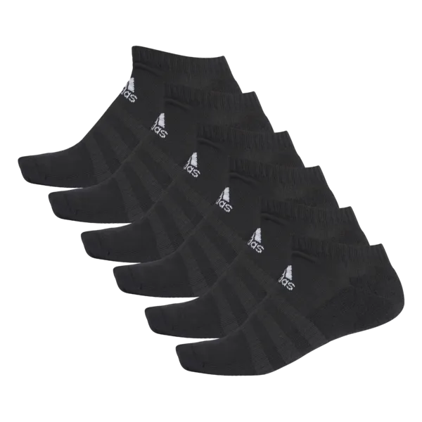 6 Pack Cushioned Low Cut Socks