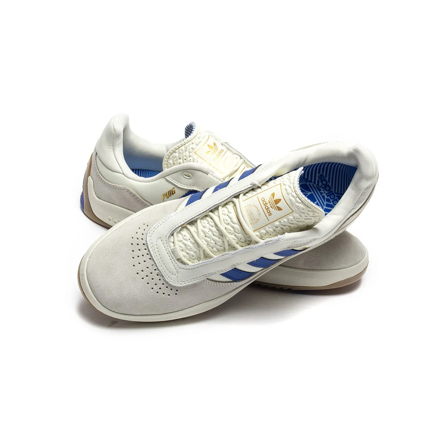 Adidas Puig Pro Ivory/Royal Blue