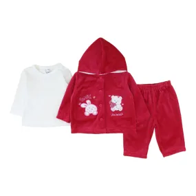 Baby Connect 3 Pc Jacket  Set - Sweet Princess