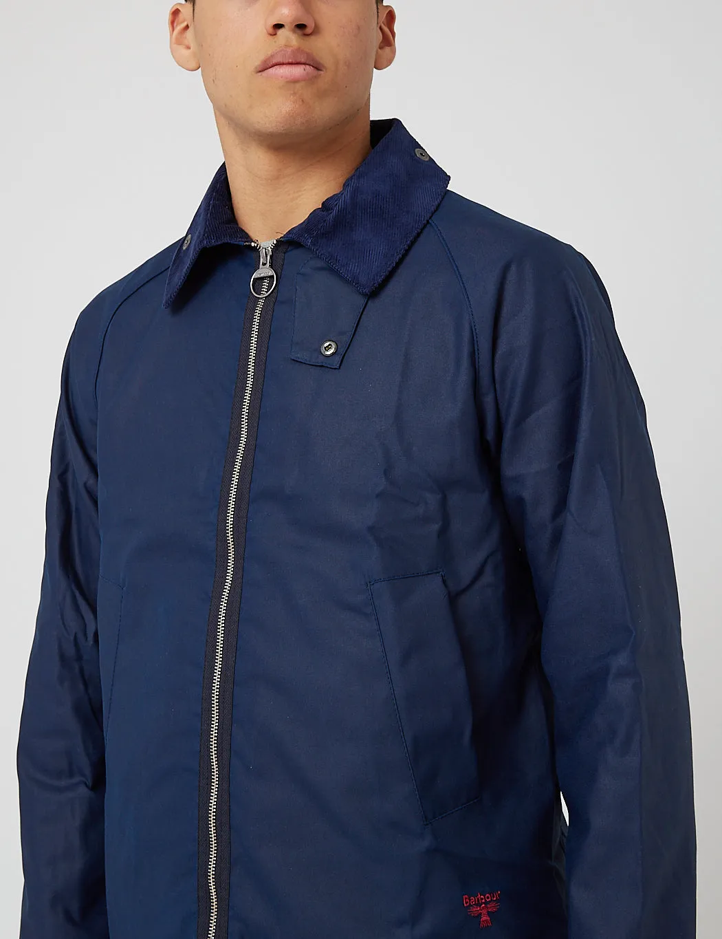 Barbour Beacon Munro Wax Jacket - Regal Blue