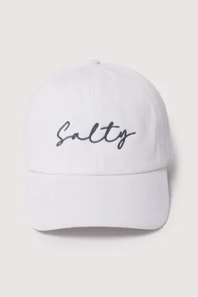 Baseball Cap - Salty White