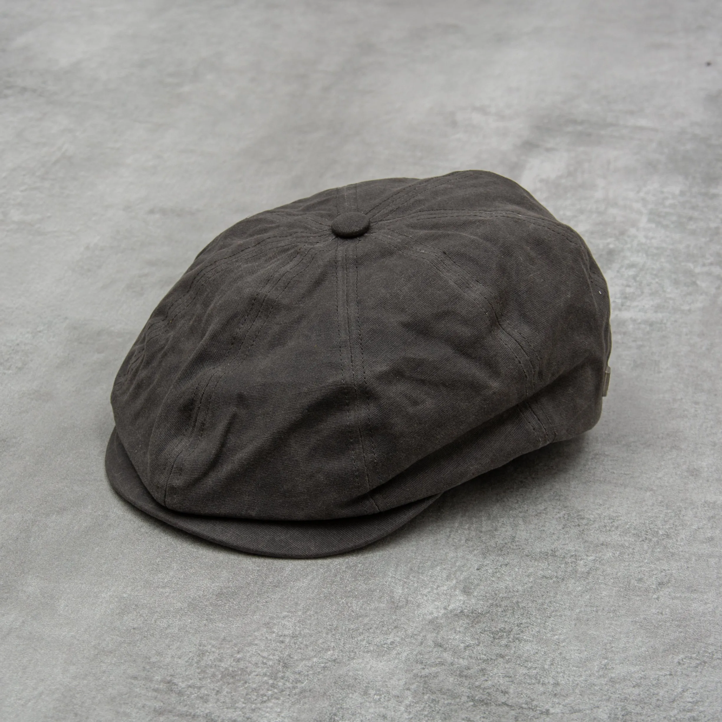 Brixton Brood Snap Flat Cap - Asphalt