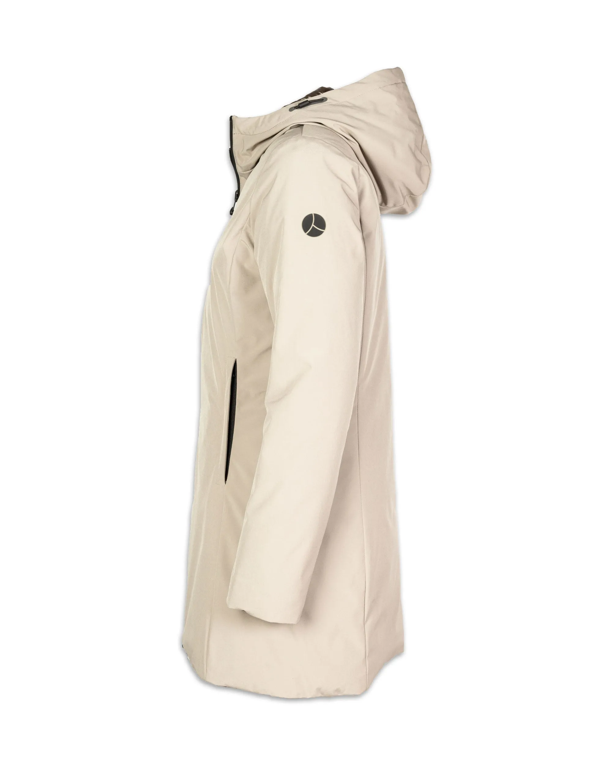 Cappotto Donna Reversibile People Of Shibuya Subaru Beige