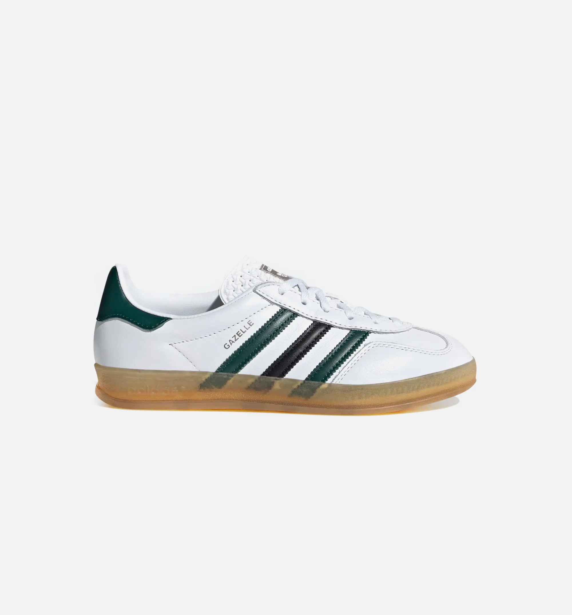 Gazelle Indoor Womens Lifestyle Shoe - Cloud White/Collegiate Green/Core Black