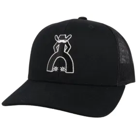 HOOEY PUNCHY SNAPBACK BLACK HAT