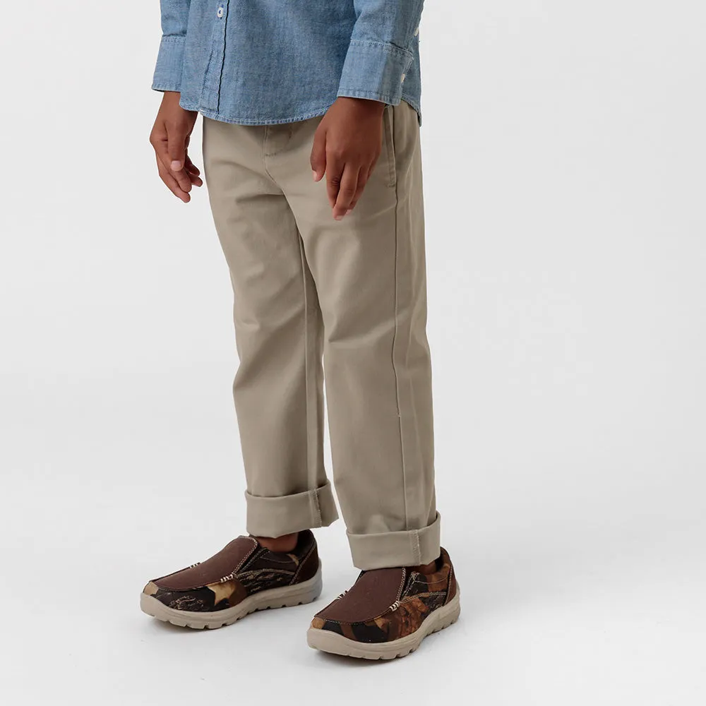 Kids' Alvin in Brown/Camo