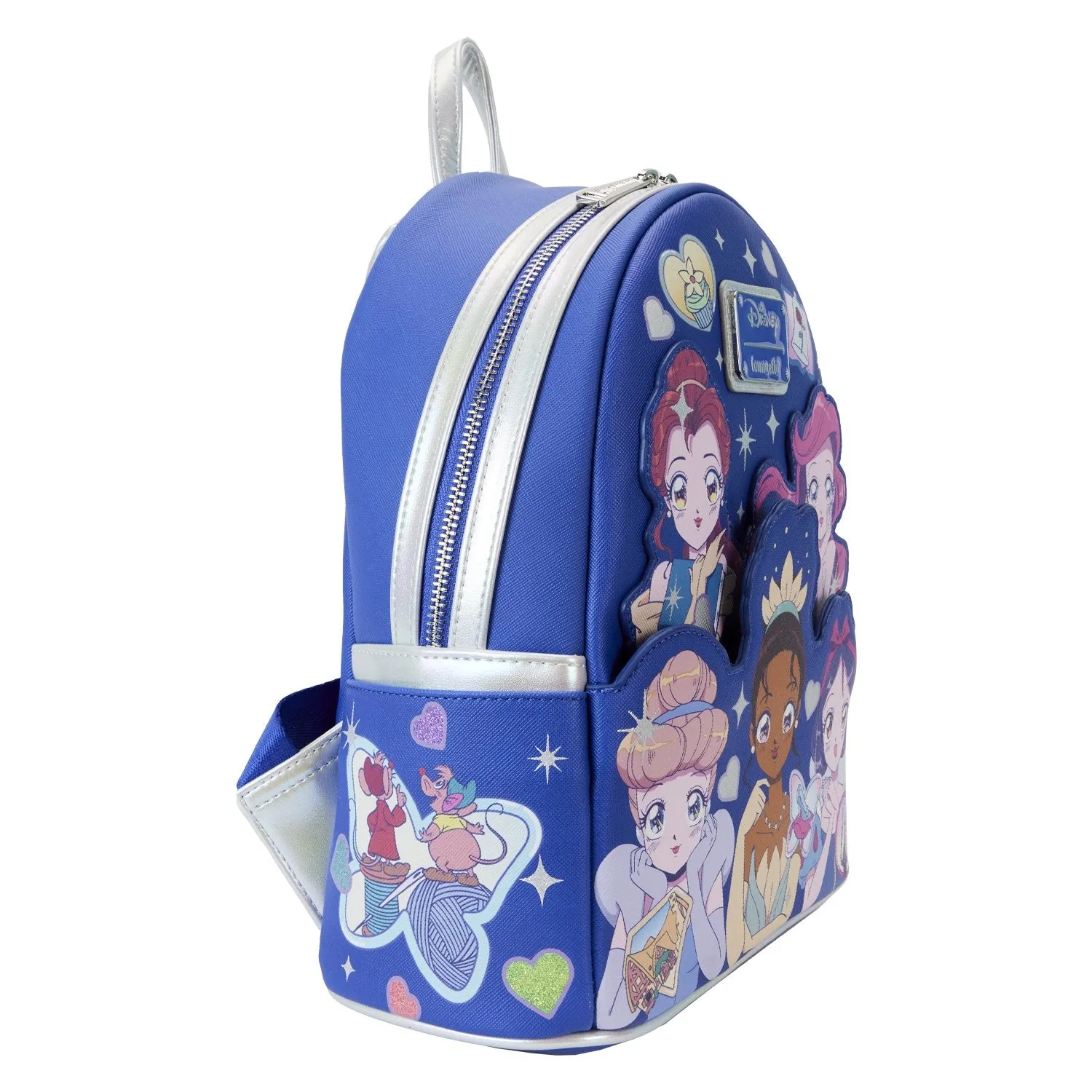 Loungefly Disney Princess Manga Style Mini Backpack - Preorder