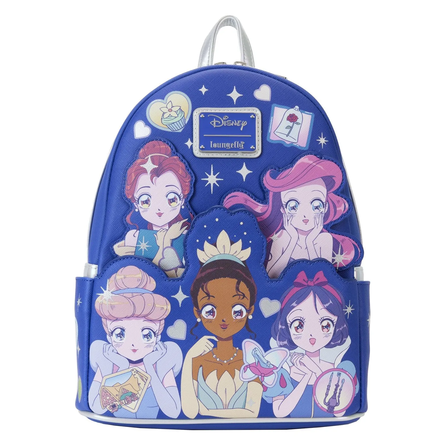 Loungefly Disney Princess Manga Style Mini Backpack - Preorder