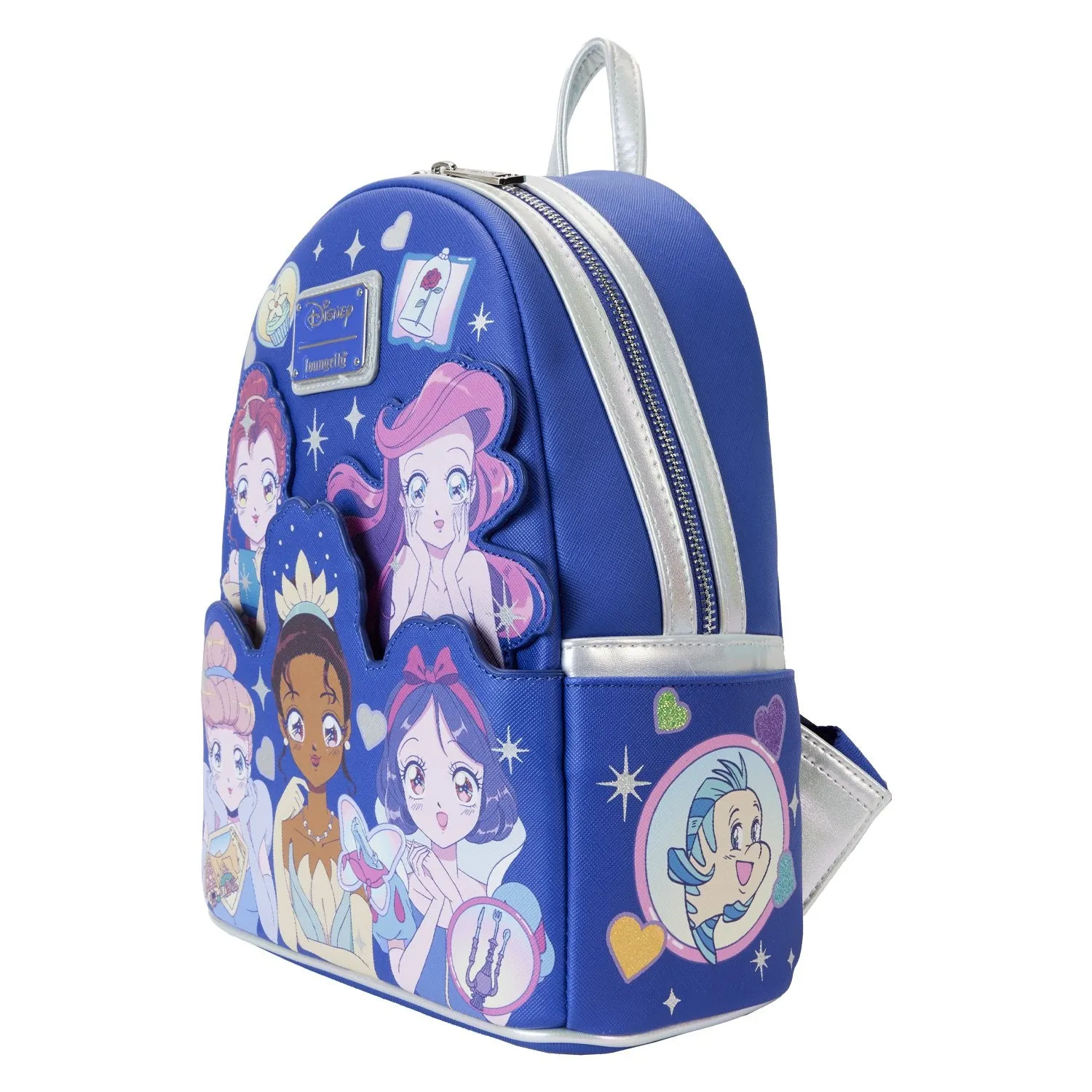 Loungefly Disney Princess Manga Style Mini Backpack - Preorder