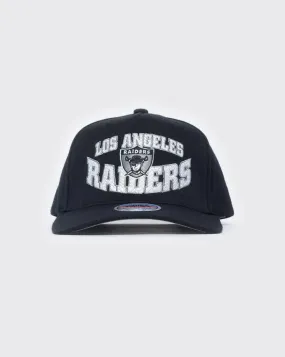 mitchell and ness Raiders Lay Up Classic Red Stretch Snapback Cap