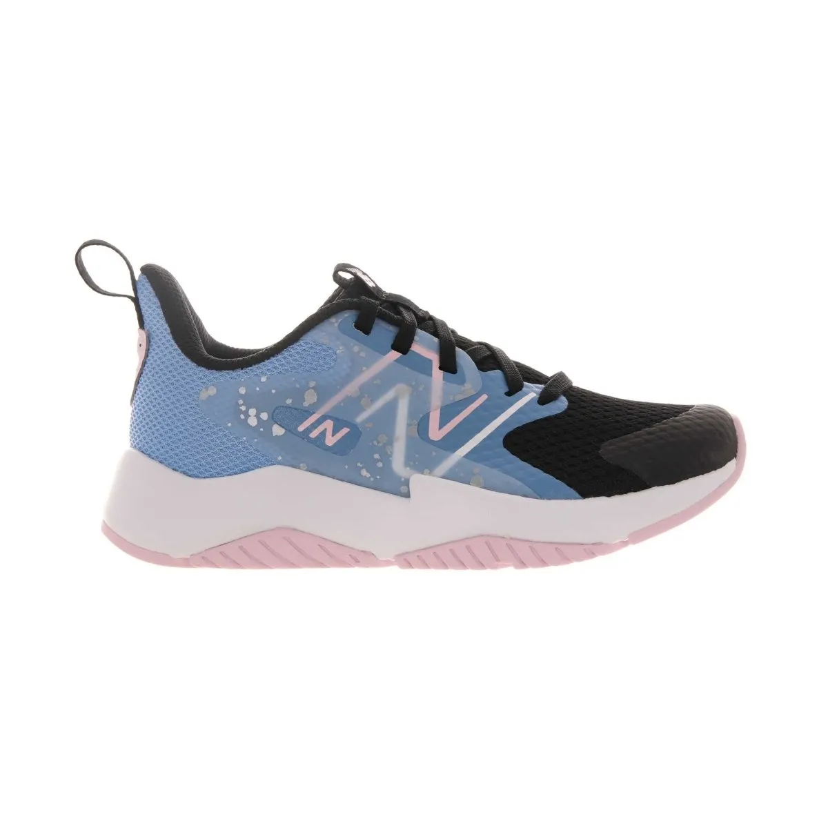 New Balance GS (Grade School) Rave Run v2 Black/Laguna