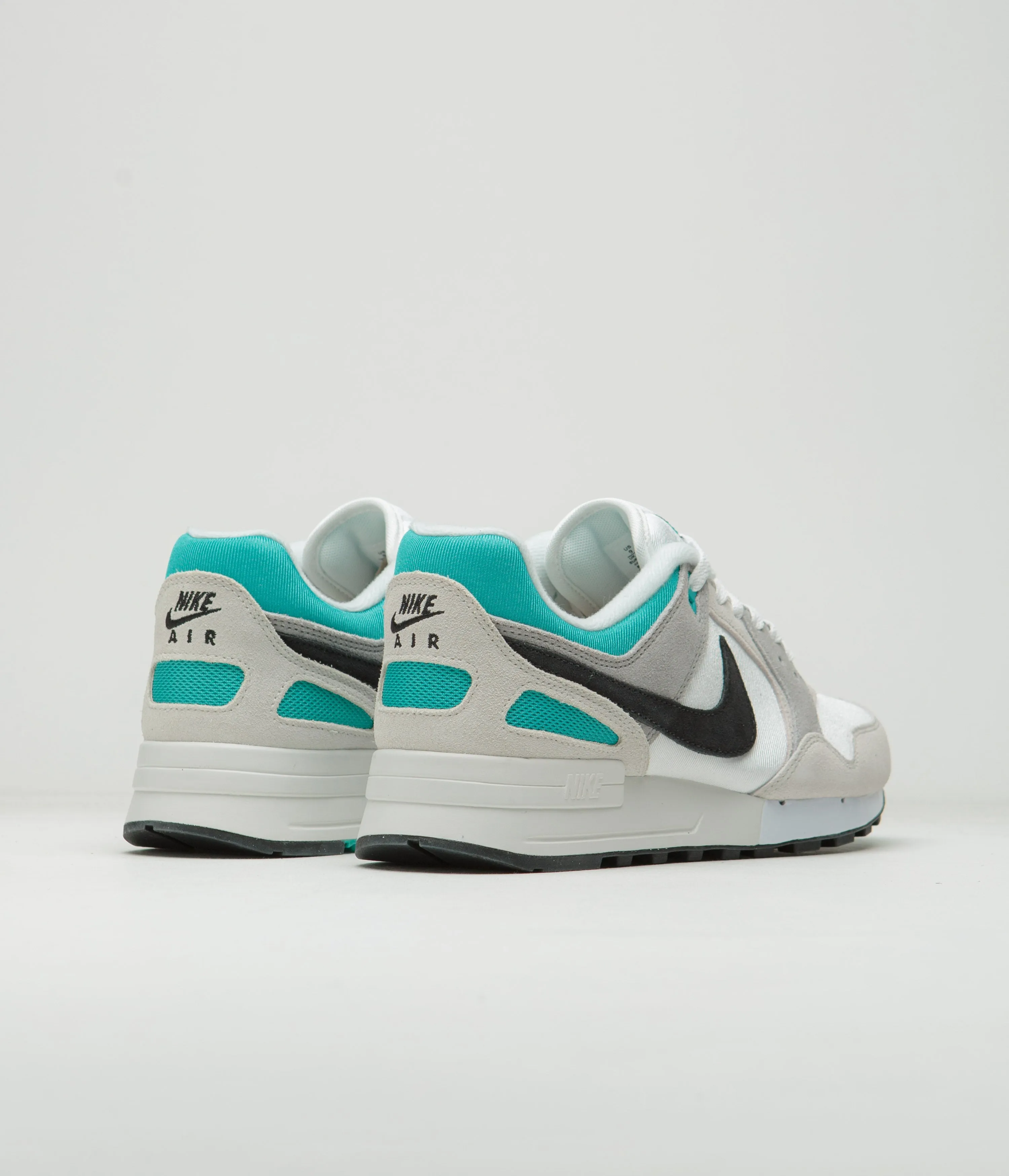 Nike Air Pegasus '89 Shoes - White / Black - Platinum Tint - Dusty Cactus