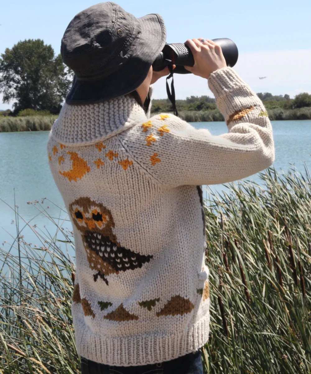 Official Canadian Wildlife Federation - Burrowing Owl Sweater