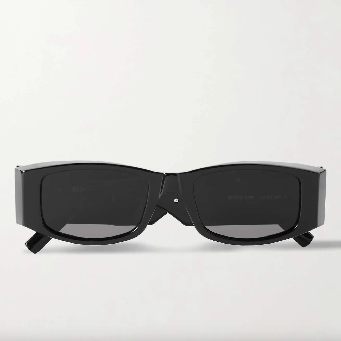 RECTANGULAR-FRAME ACETATE SUNGLASSES