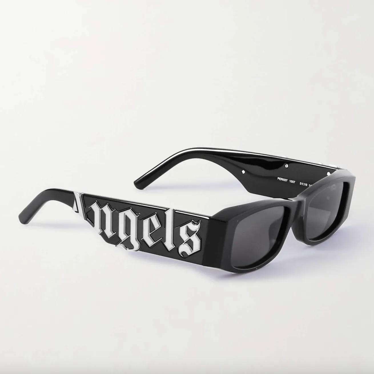 RECTANGULAR-FRAME ACETATE SUNGLASSES