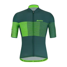 Santini Tono Freccia Jersey - Military Green