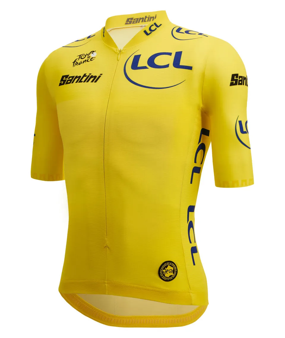 Santini Tour De France Overall Leader Pro Jersey-Yellow