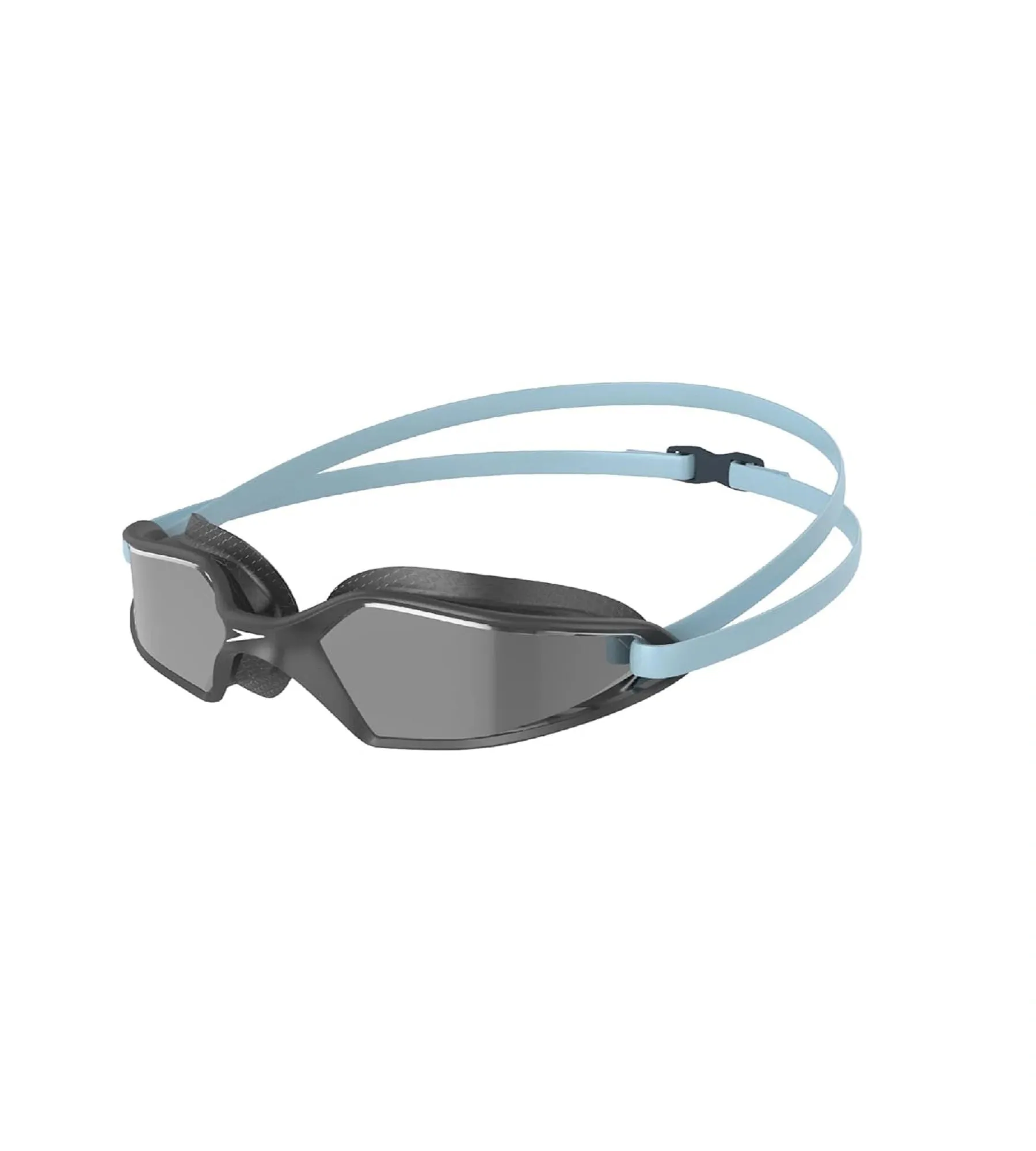 Unisex Adult Hydropulse Mirror-Lens Swim Goggles - Grey & Silver