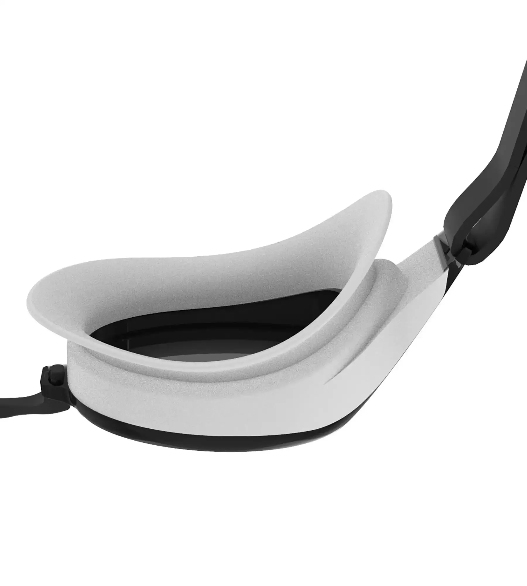 Unisex Junior Hydropure Smoke-Lens Goggles - Black & White