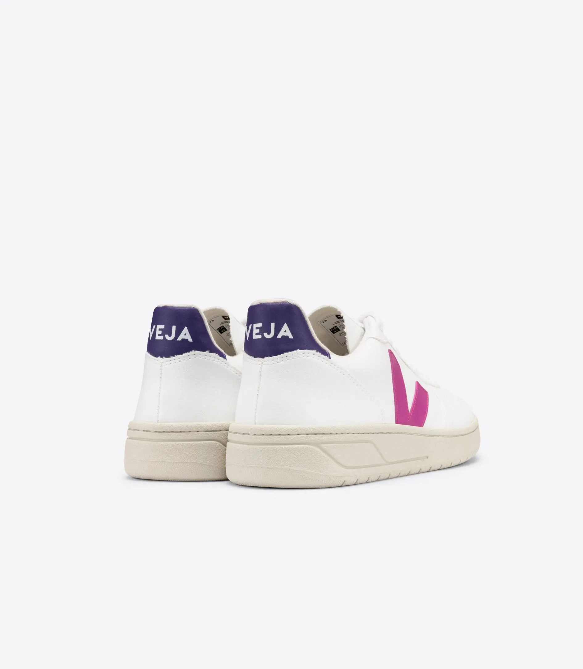 Veja Zapatillas V-10 Blancas y Moradas