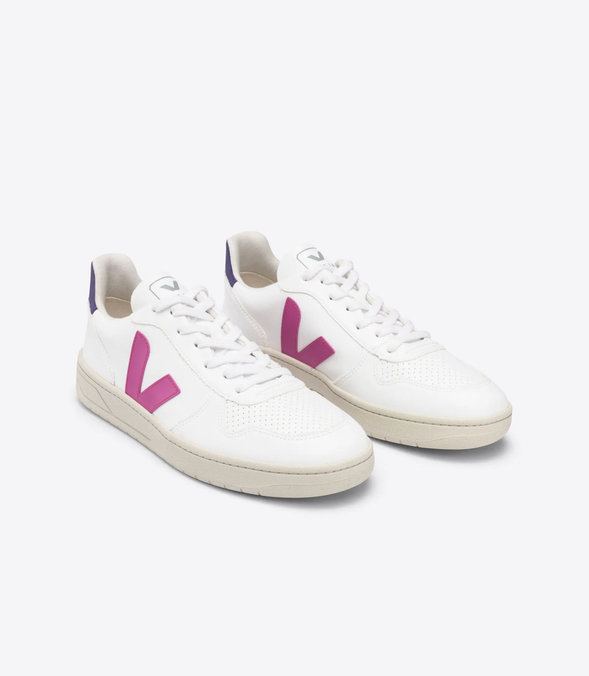 Veja Zapatillas V-10 Blancas y Moradas